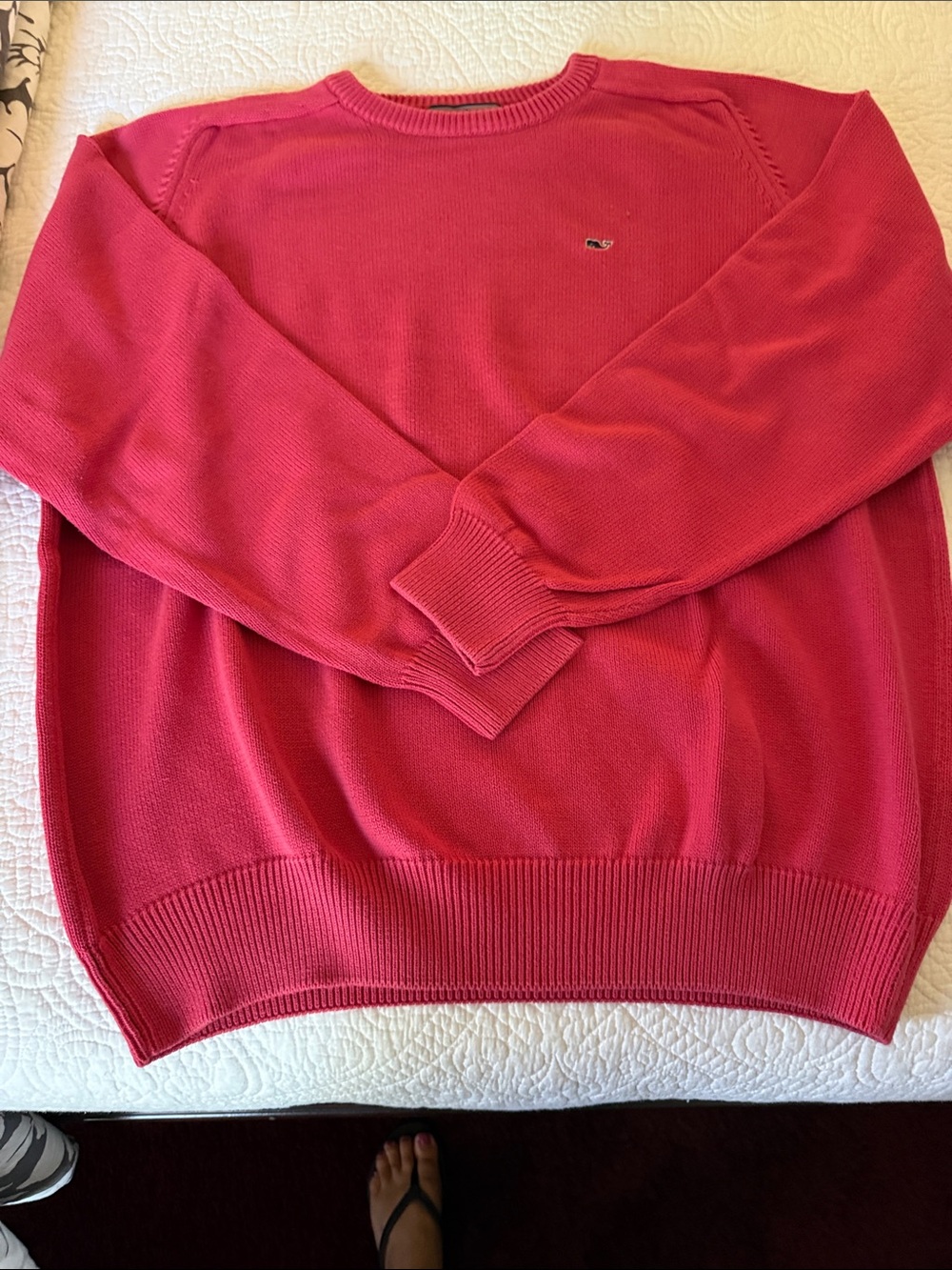Vineyard Vines Pink Crewneck Sweater